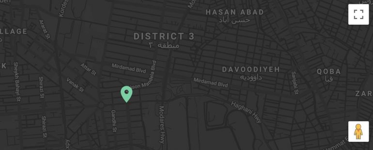 map تماس با ما